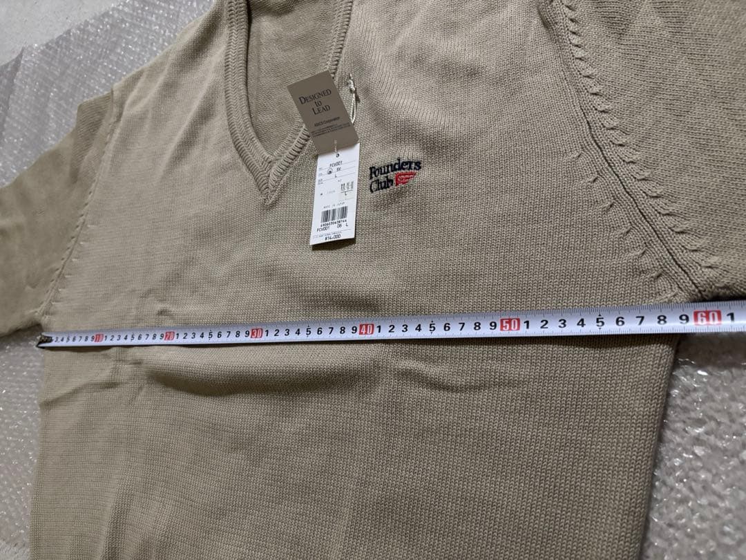 Founders clubアシックス　ファウンダークラブ　セーター　Ｌサイズ
