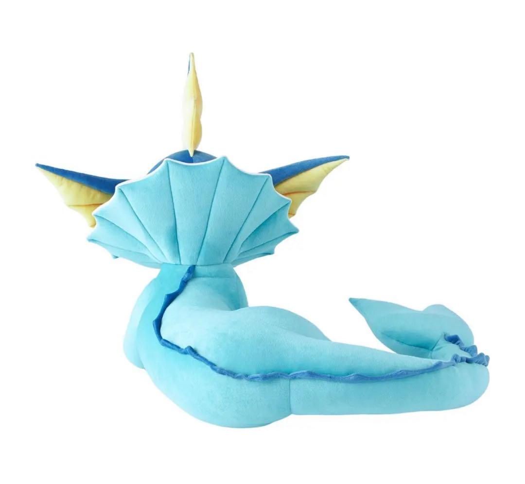 ポケモン ポケセン 等身大シャワーズ ぬいぐるみ 寝そべり