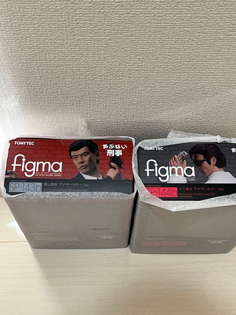 【祝日割引】figma あぶない刑事　鷹山敏樹＆大下勇次　アナザーカラー未開封品