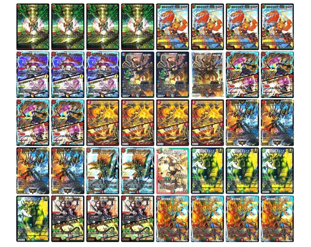 K*R様 【即日発送】 デュエマ モルトdreamデッキ 調整パーツ＆2重スリー