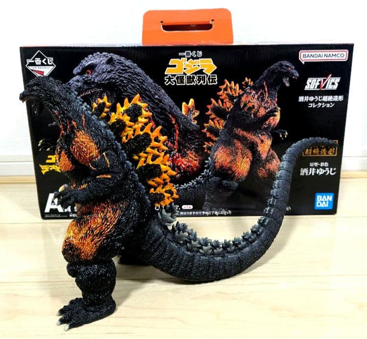 一番くじ ゴジラ大怪獣列伝 A賞・SOFVICSゴジラ1995 香港上陸Ver.