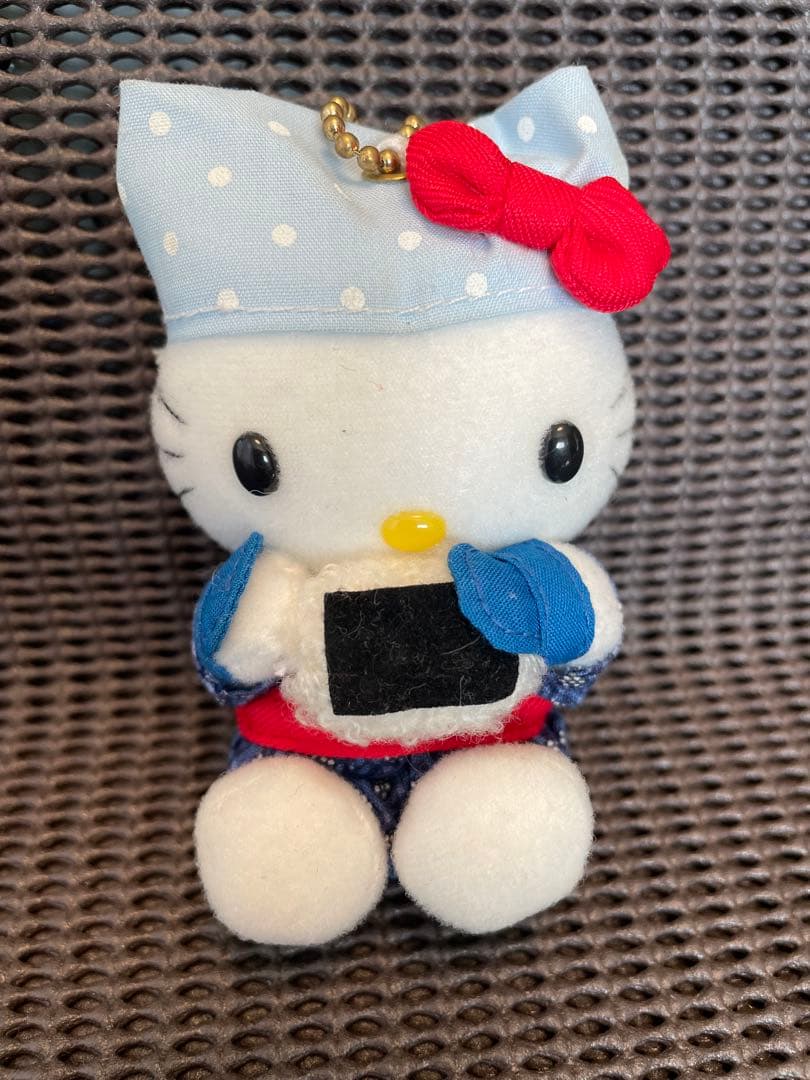 新潟限定 ご当地 ハローキティ おにぎり ぬいぐるみ(タグなし)