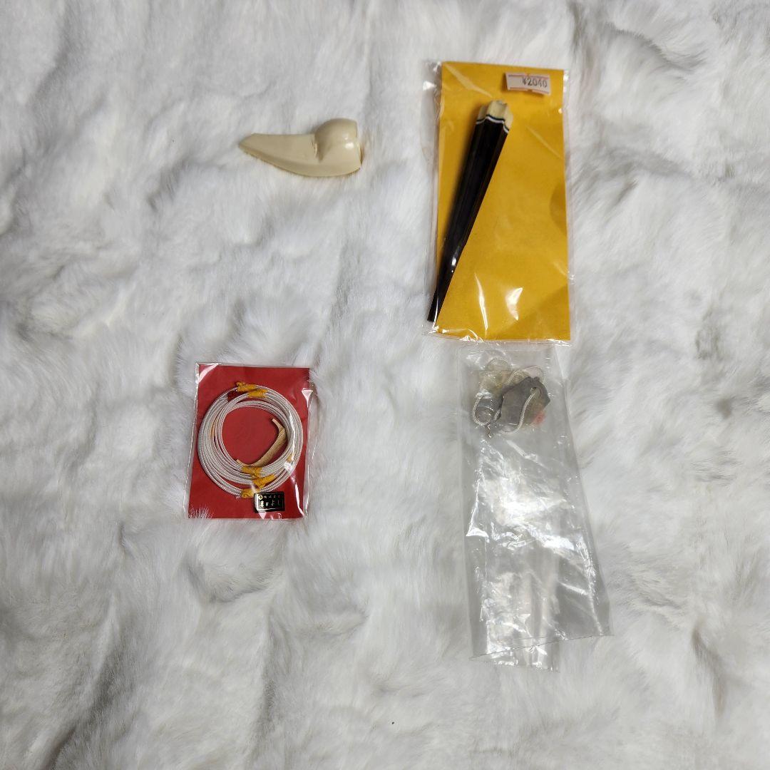 【美品】沖縄三線　守礼印　本蛇革　教本 バチ ムデ 弦 ケース　セット お得