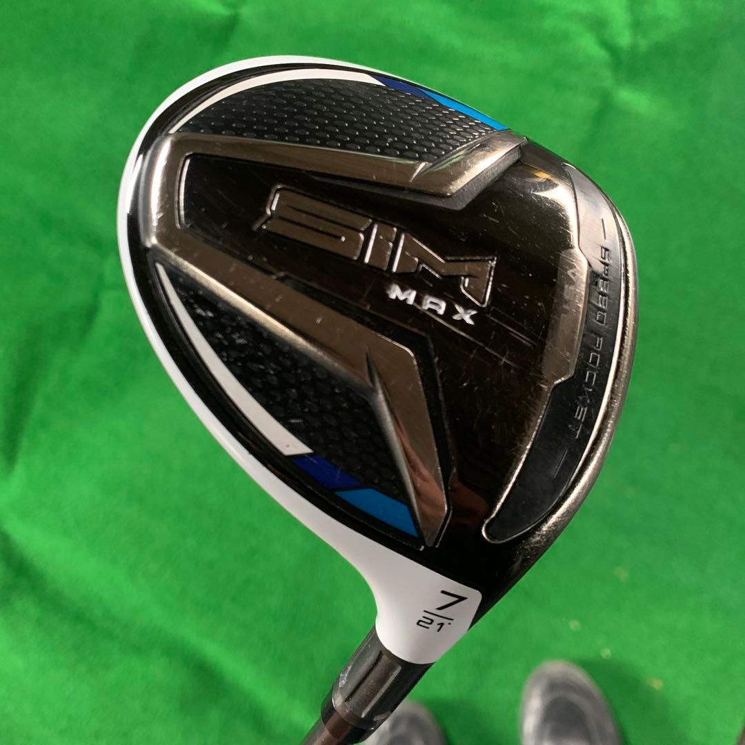 【レア】SIM MAX 7W 21° TENSEI 50SR クラウン綺麗