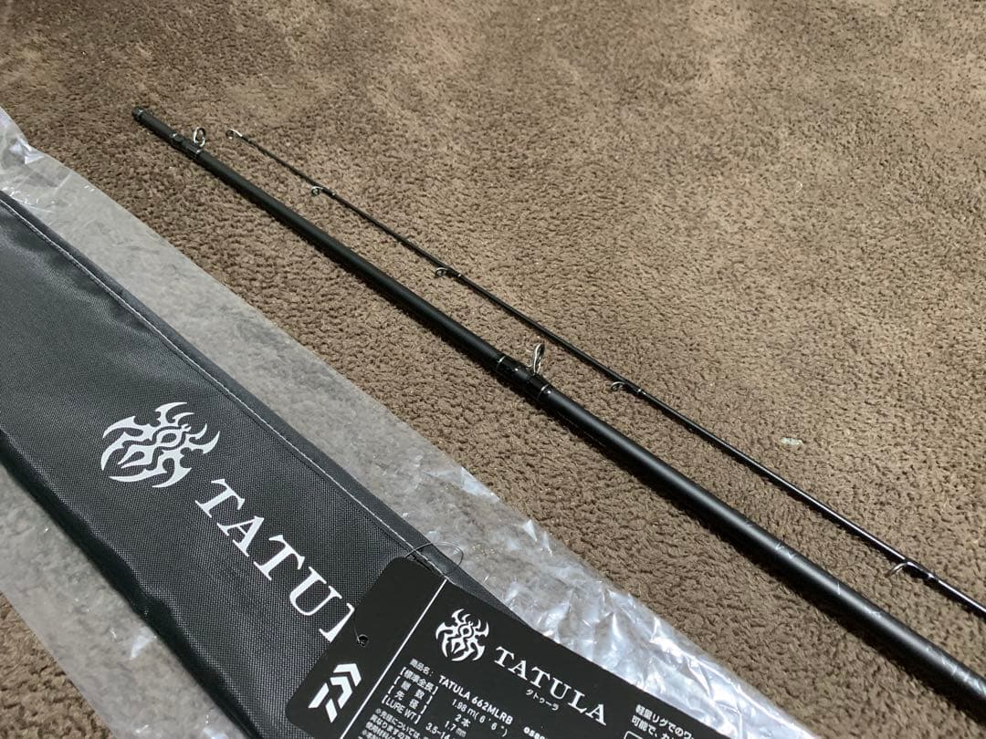 ダイワ26タトゥーラTATULA 662MLRB 美品