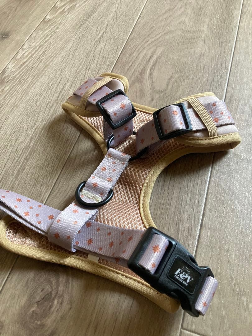 【イギリス製】中型、大型犬　カラー、ハーネス、リード、プーバック　4点セット