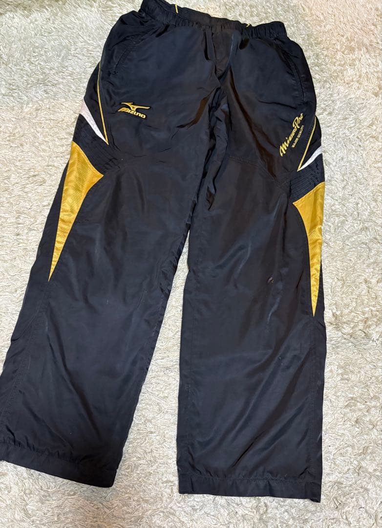 美品✨ミズノプロ ウインドブレーカー 上下 セットアップ L メンズ 野球