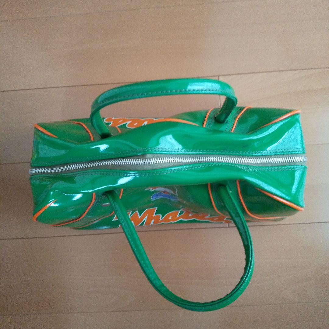 大洋ホエ一ルズエナメルスポーツバッグホエ一ルズ坊や