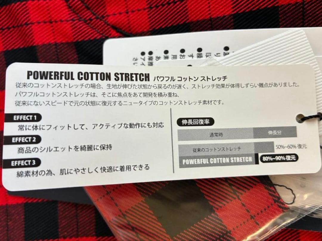 【新品】パーリーゲイツ レディース　ストレッチ　ショートパンツ　赤チェック柄