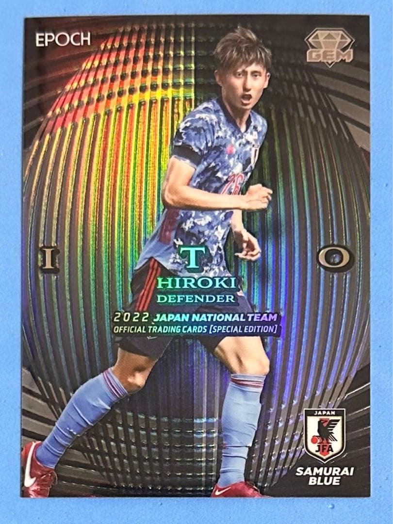 EPOCH 2022 サッカー日本代表 GEMカード 5枚限定 伊藤洋輝