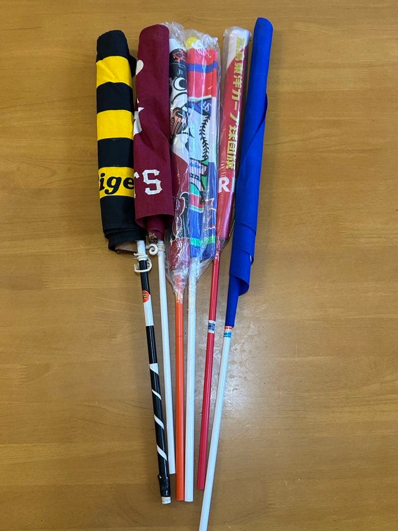 プロ野球　非売品旧11球団チーム旗