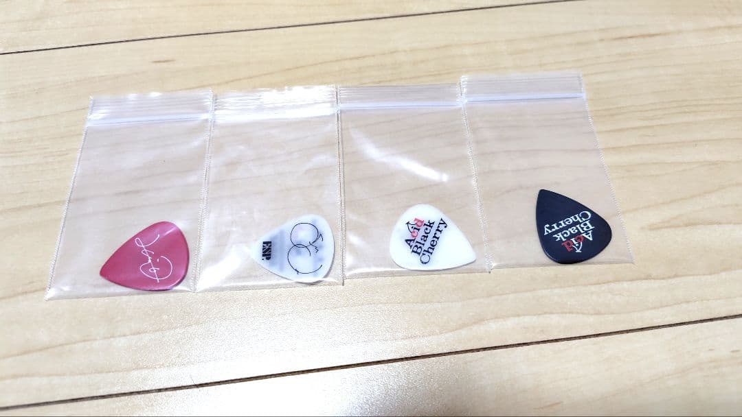 ♡即発送♡Acid Black Cherry ピック 4枚セット♡お値下げ不可
