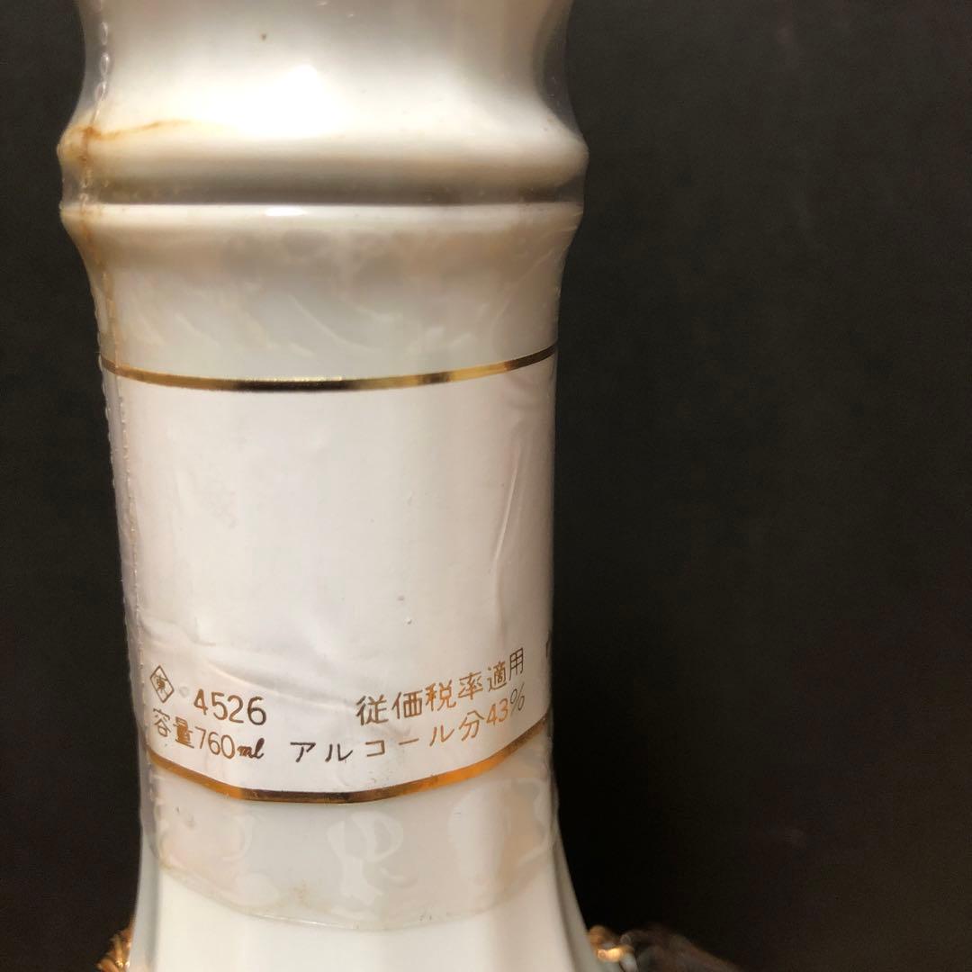 ニッカウィスキー特級「鶴」 NORITAKEボトル 古酒 760ml 43%