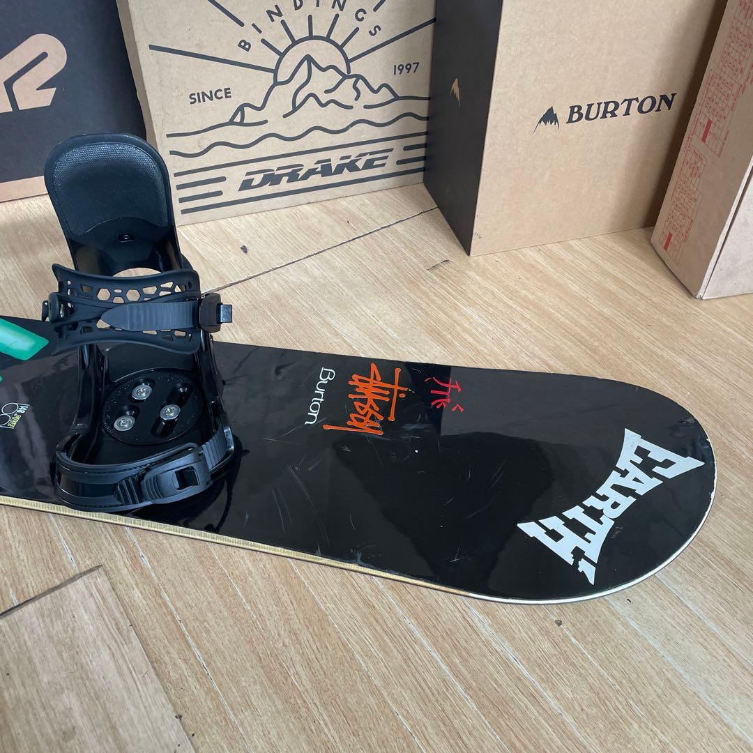 BURTON×ZUMA　未使用バイン付スノーボードセット　テリエモデル　バートン
