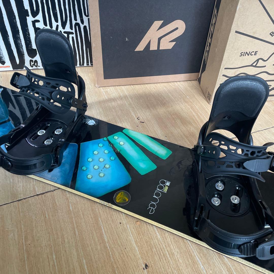 BURTON×ZUMA　未使用バイン付スノーボードセット　テリエモデル　バートン