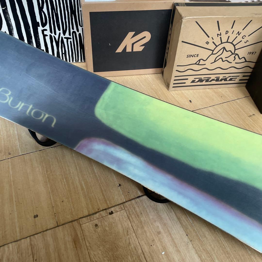 BURTON×ZUMA　未使用バイン付スノーボードセット　テリエモデル　バートン