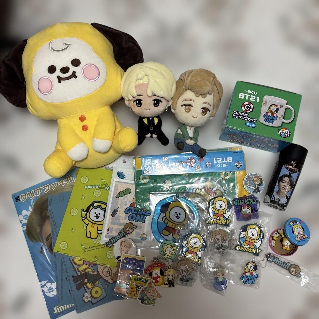 BTS チミーぬいぐるみとグッズセット