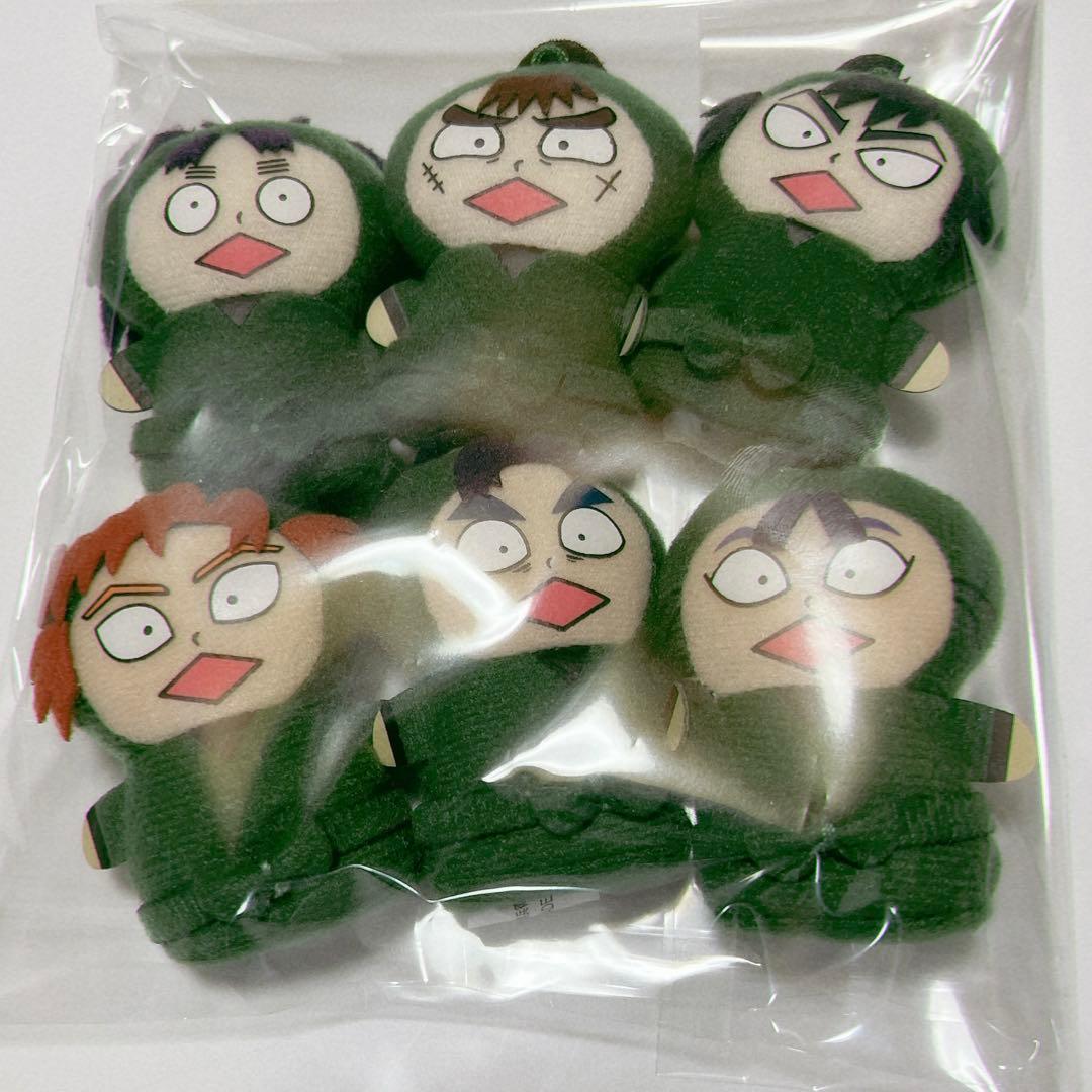 忍たま乱太郎 フィンガーマスコット 6年生 善法寺伊作 食満留三郎 立花仙蔵