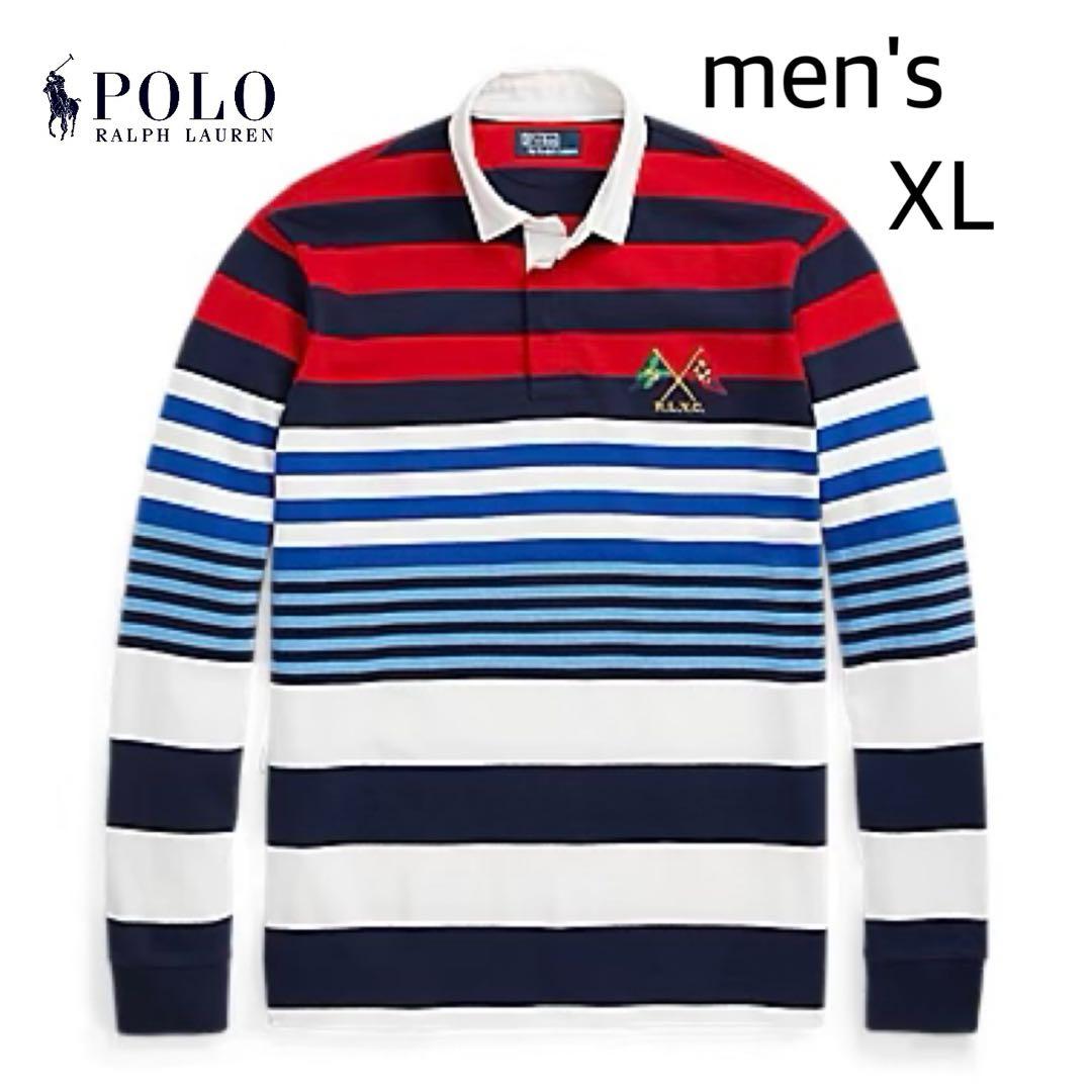 ビッグサイズPolo Ralph Laurenラガーシャツ ストライプmh800