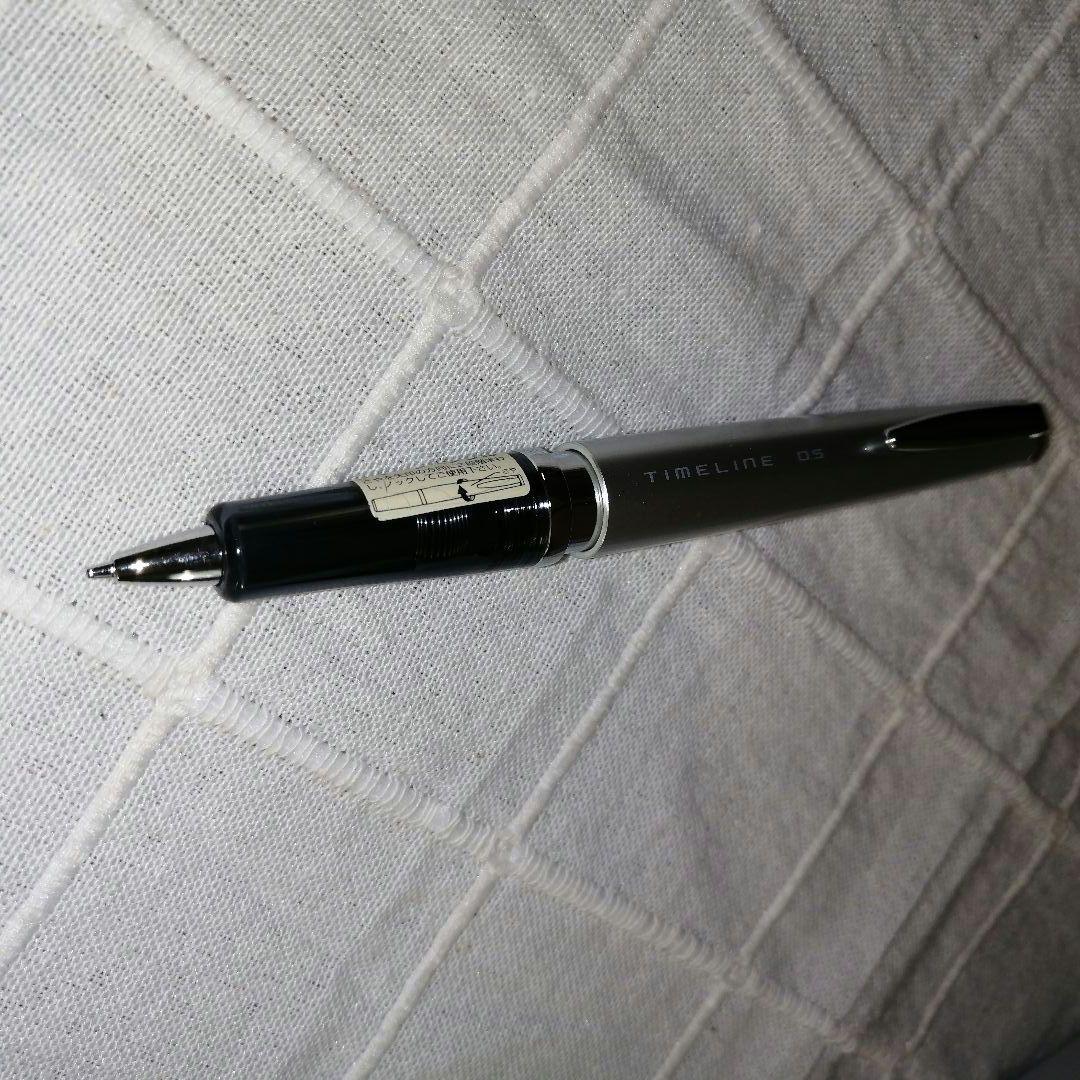 【未使用】TIMELINEシャーペンプラチナシルバー0.5HTL-3SR-PTS