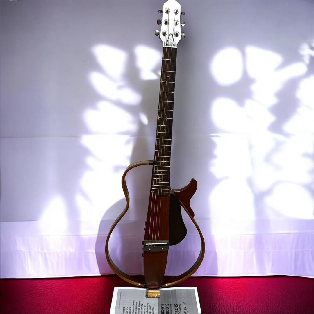 美品 ヤマハ サイレントギター SLG200S パワードピックアップシステム搭載