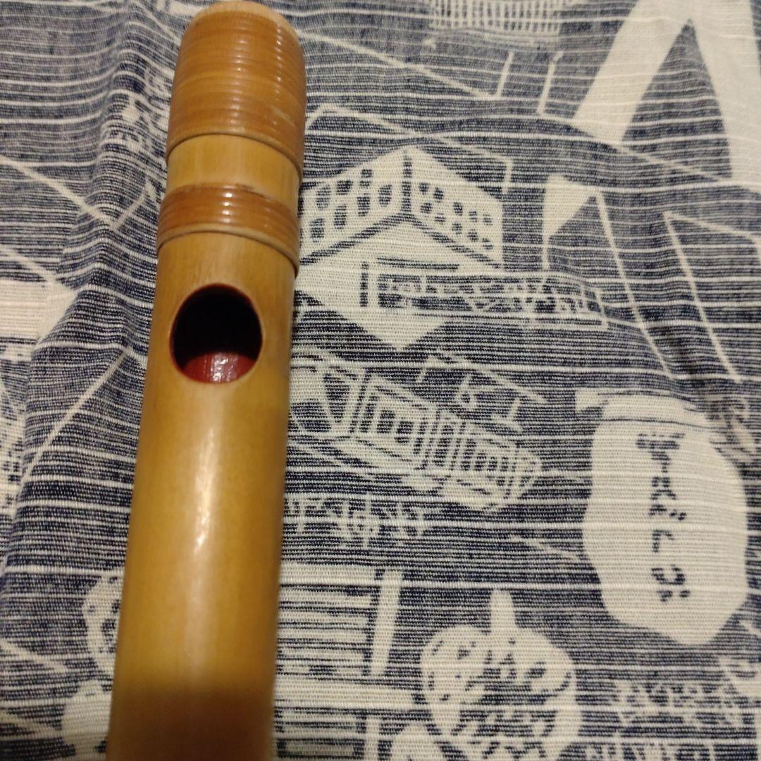 蘭情管　篠笛 唄6本調子　カシュー管