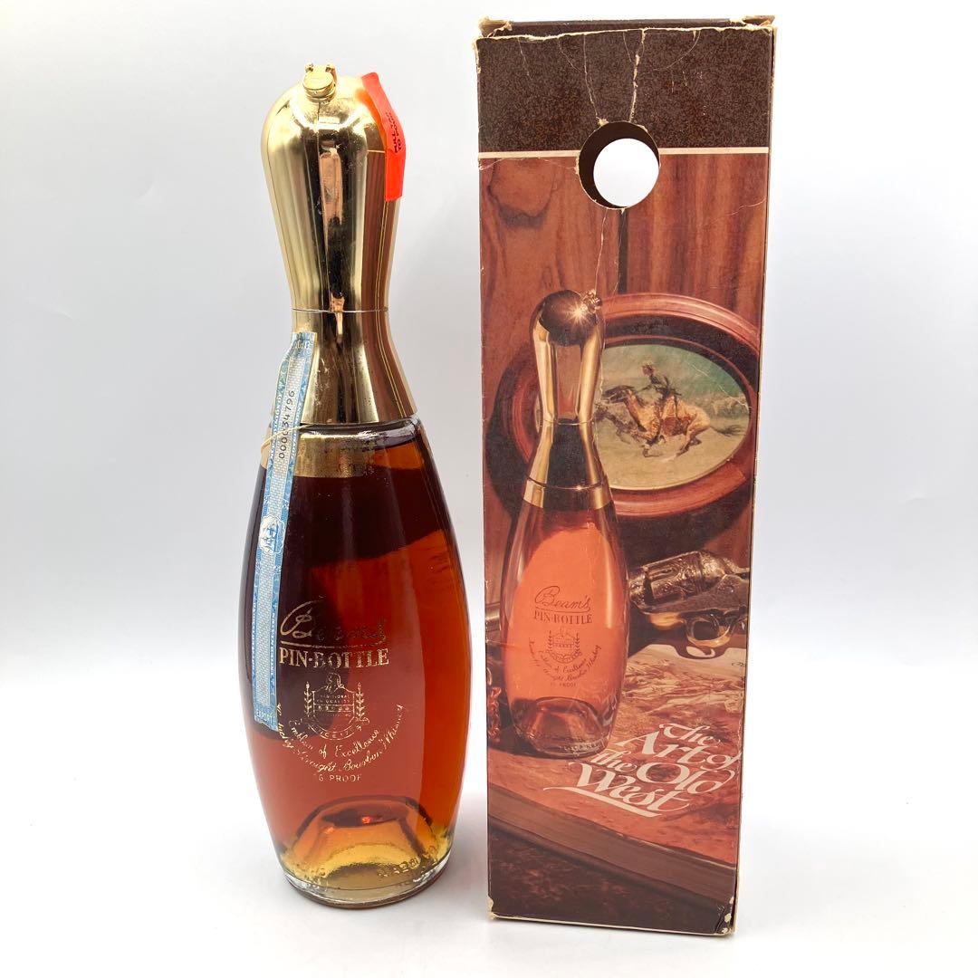 未開栓 BEAM'S ピンボトル 6年 700ml 43度 ウイスキー