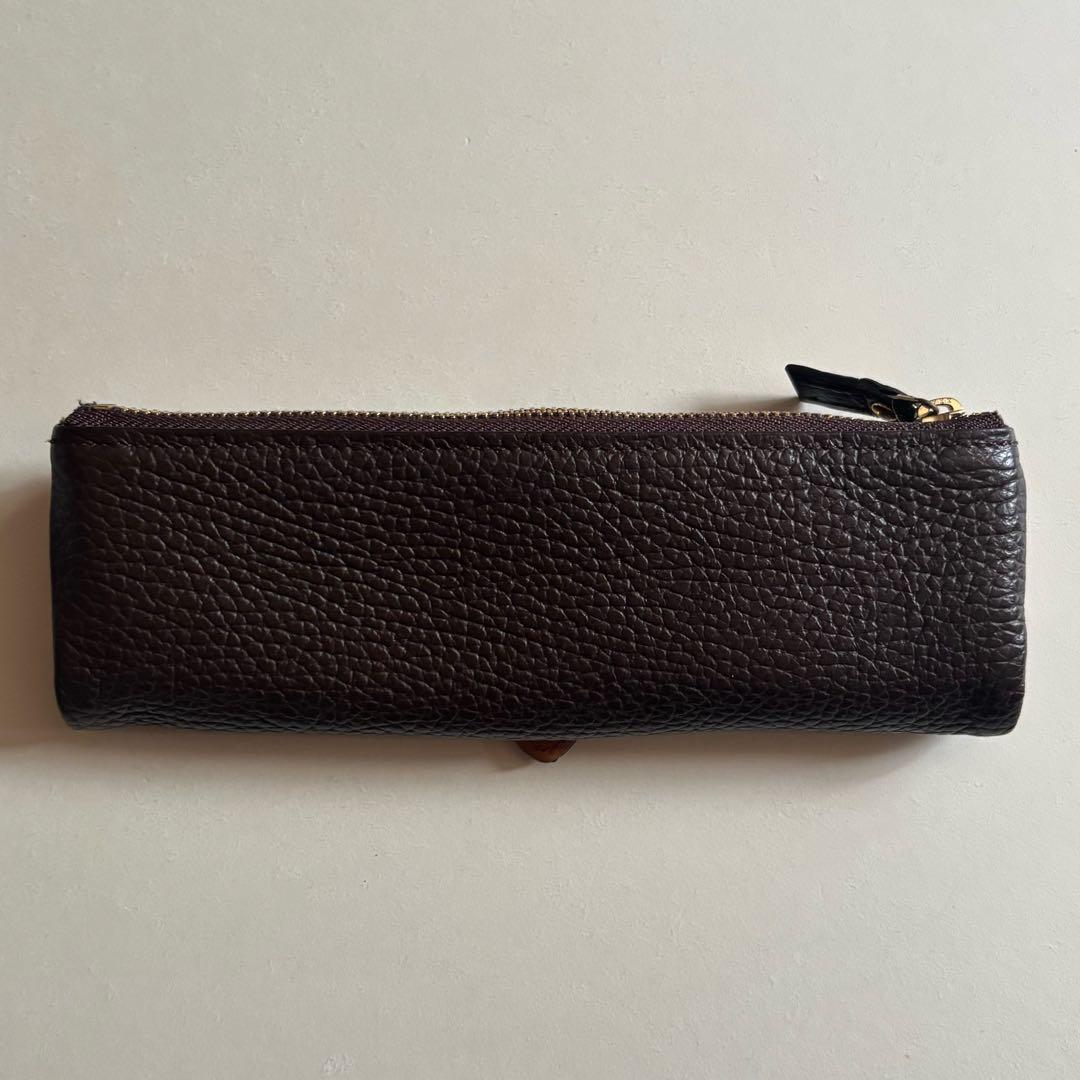 C COMPANY ルポペンケース ダークブラウン