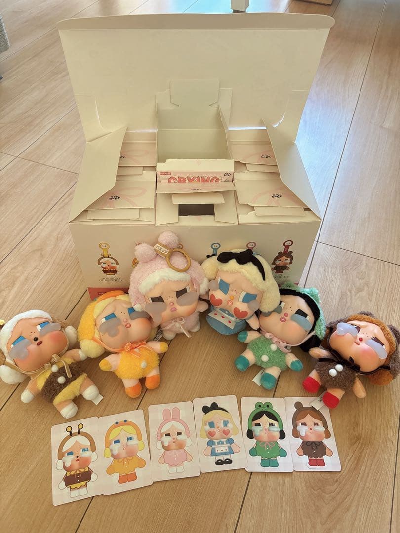 Pop mart crybaby cry again ぬいぐるみセット