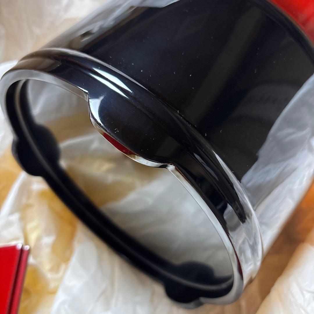 輪島塗り漆器 手桶水指　塗師幸悦