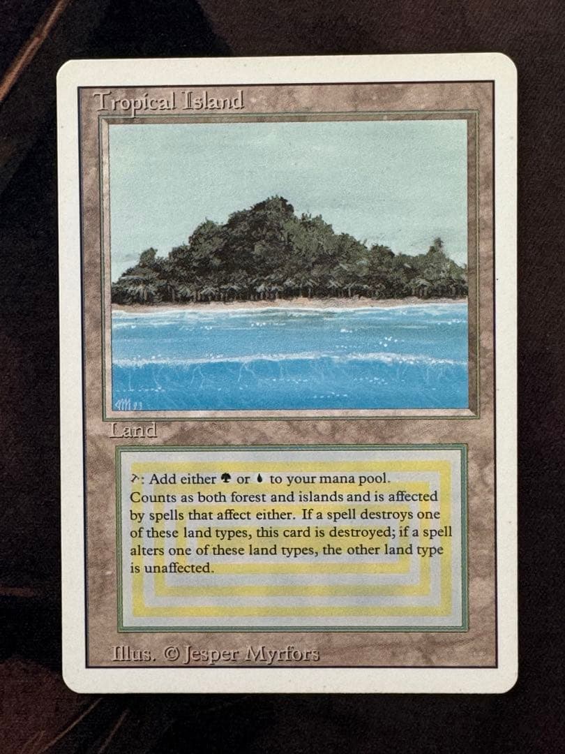 マジック：ザ・ギャザリング Tropical  3ED Revised