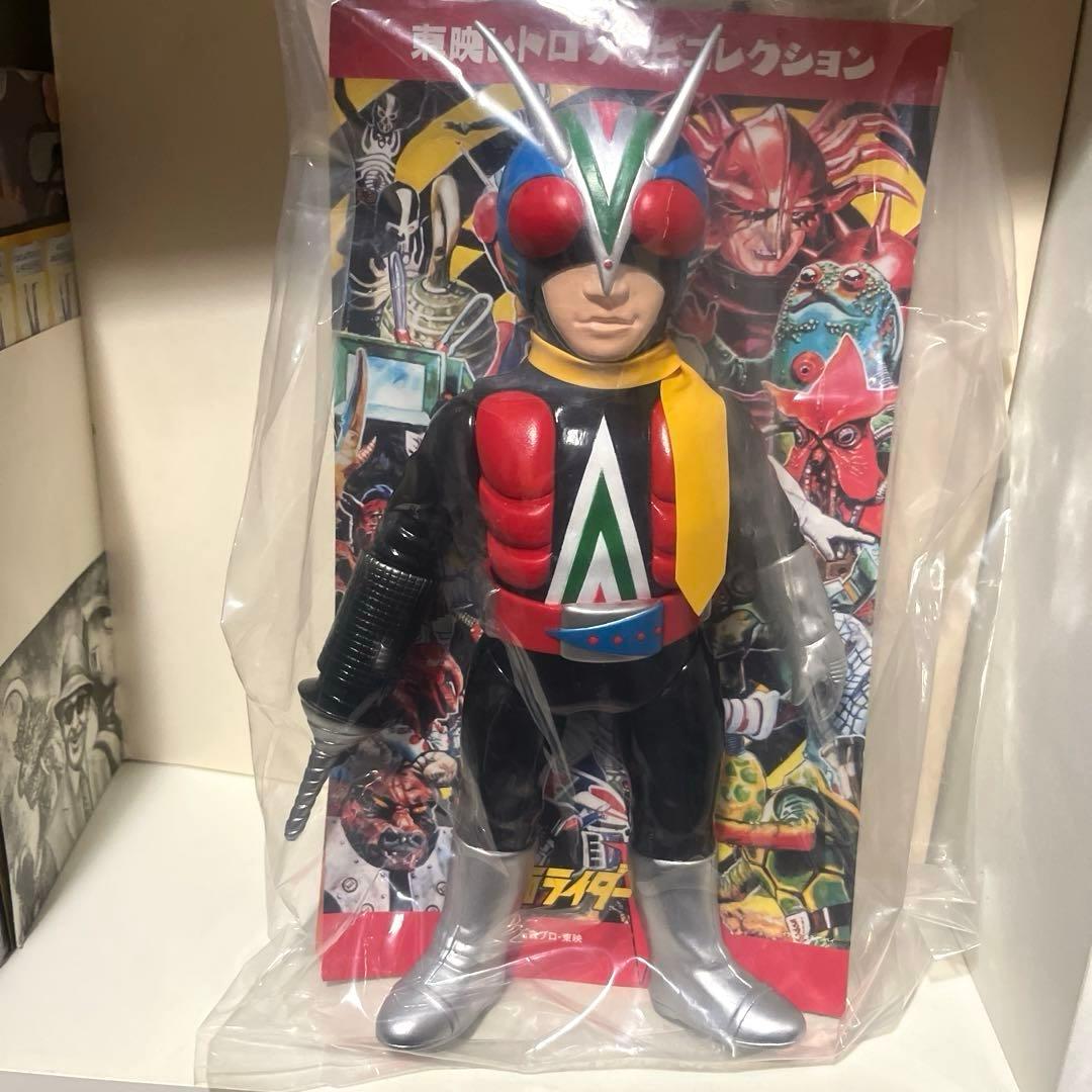 メディコムトイ製 東映レトロソフビコレクション ライダーマン マシンガン ソフビ