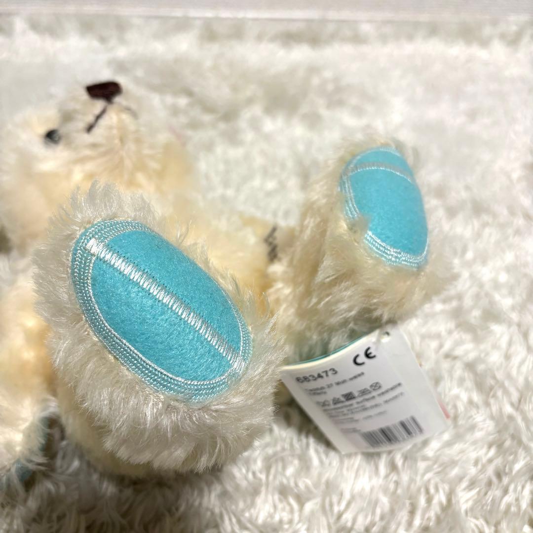 新品未使用タグ付き✨シュタイフ　ティファニー　テディベア　クリスマス限定