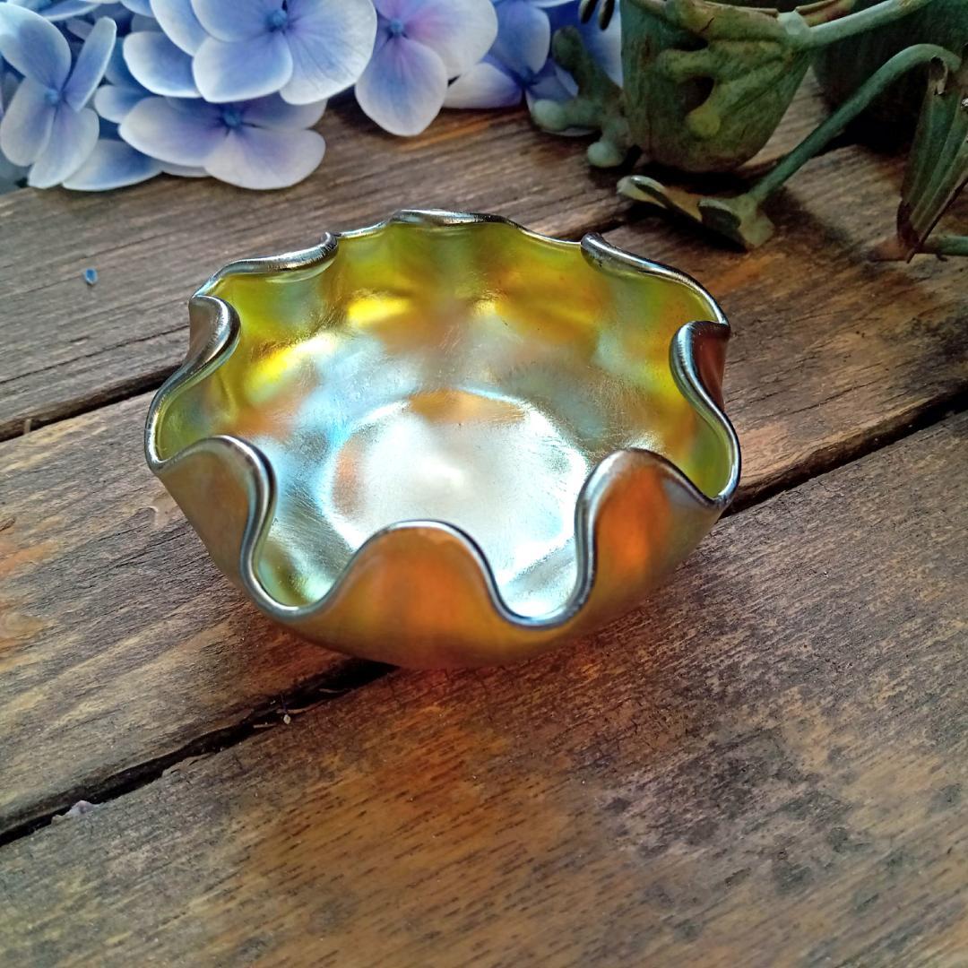 ルイスCティファニー ソルトセラー ファブリルガラス おうち美術館にq47