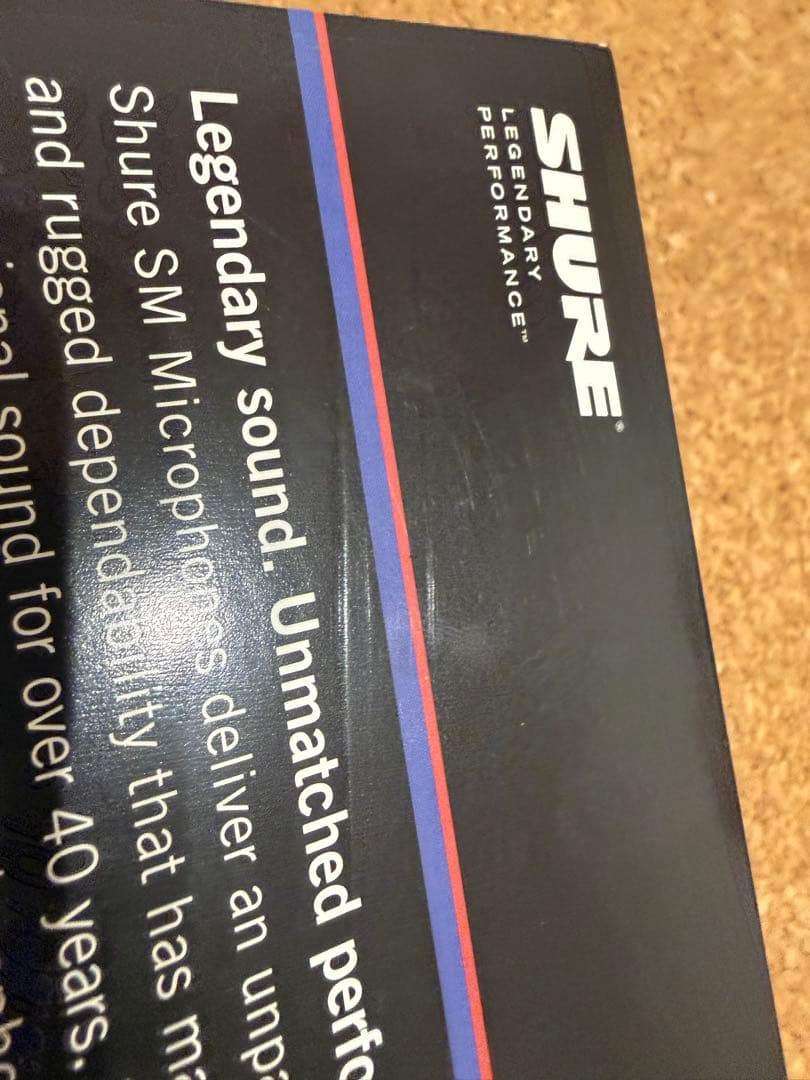 SHURE SM58 ダイナミックマイク 定番ボーカル用 付属品完備 動作未確認