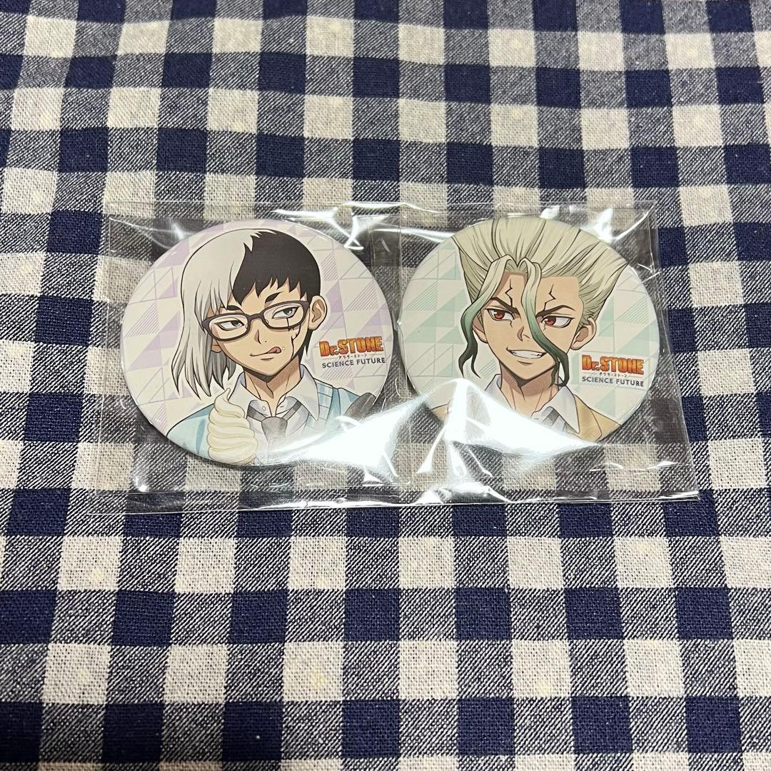 ♡ あさぎりゲン 石神千空 缶バッジ