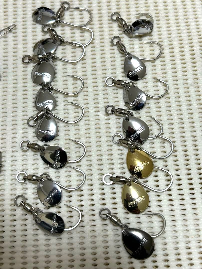 メタルマジックTG スペアフック大量！　サワラブレードジグ