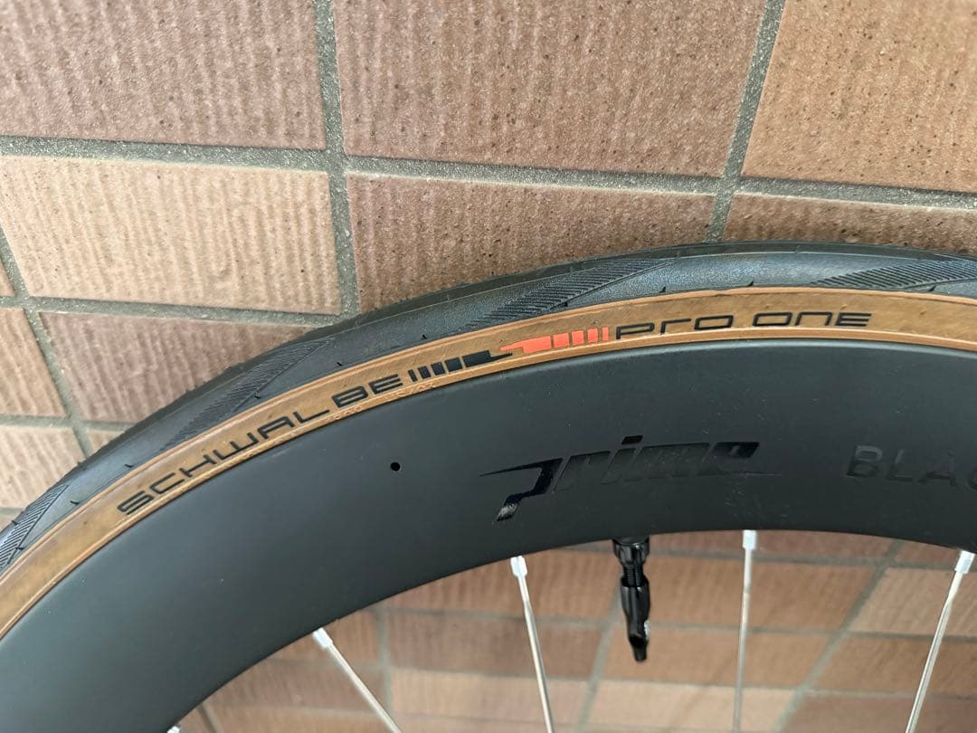 Prime Black Black 700c 前後 60mm