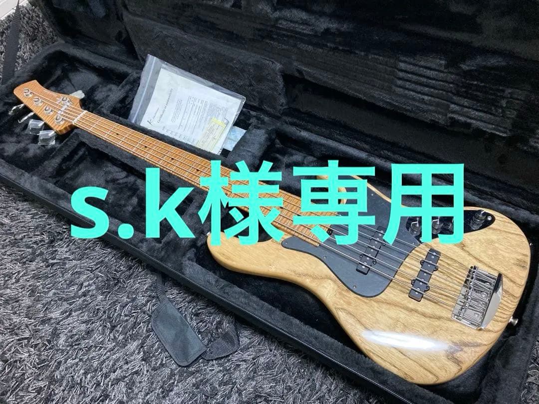 ベース kikuchi guitars Custom 5st 3.7kg
