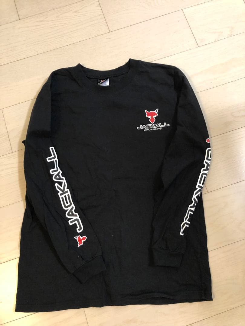 新品未開封！ジャッカル ロンT TYPE-A01 Lサイズブラック 旧ロゴ