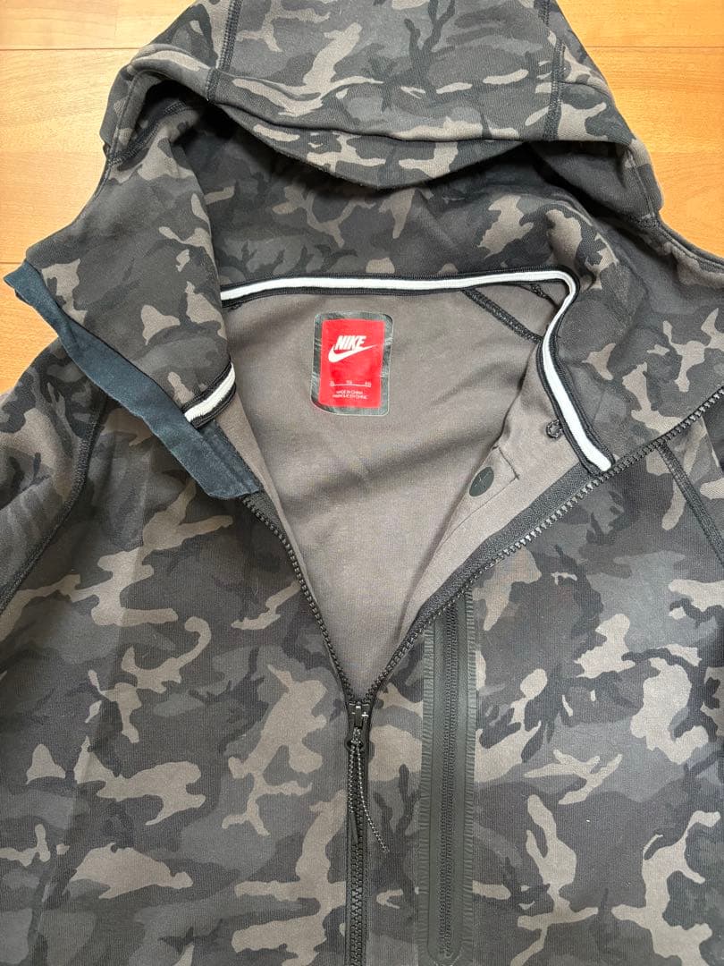 の*ん様 NIKEテックフリースセットアップ美品上下ジョガーパンツ希少迷彩