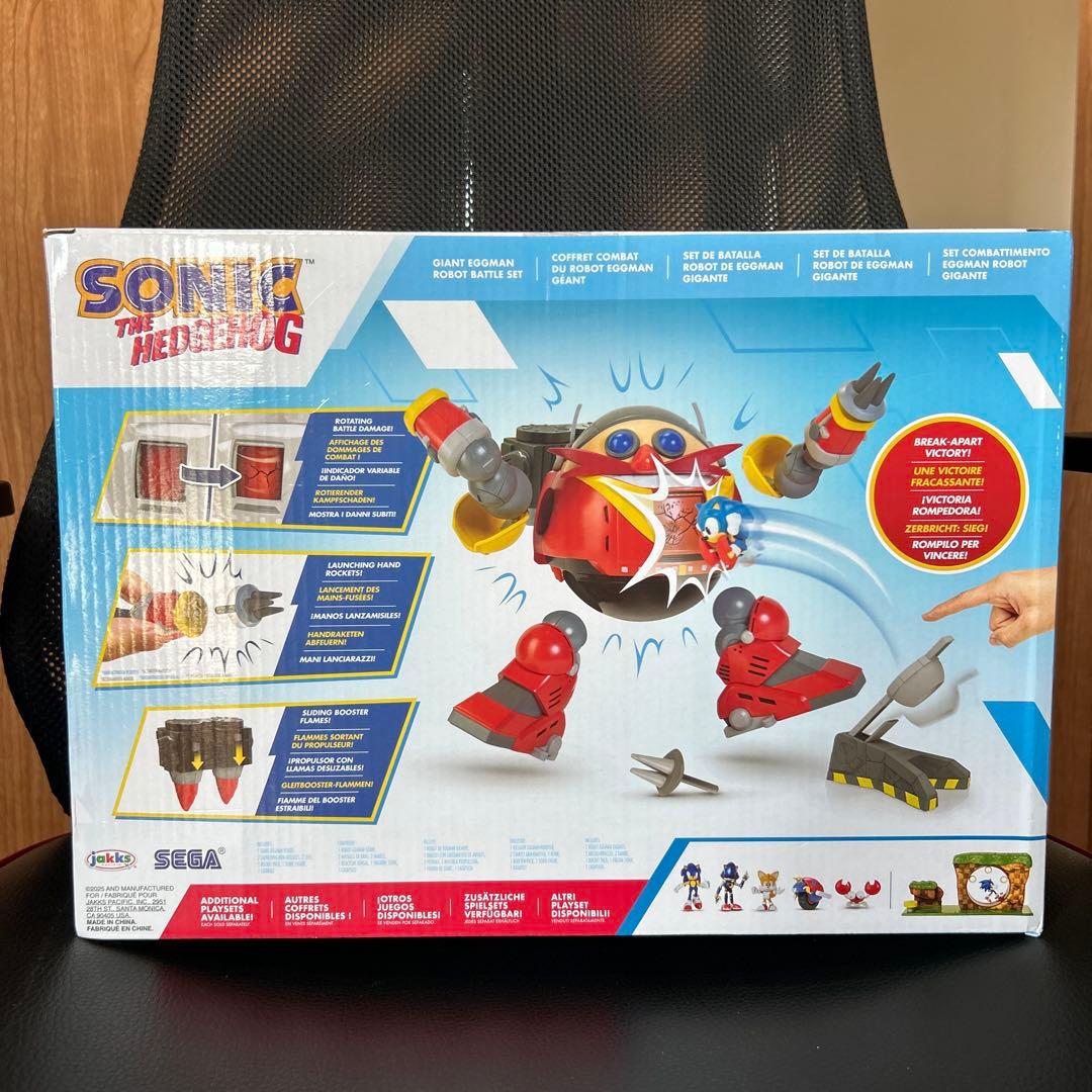 ソニック30th ジャイアントエッグマンロボット バトルアクションフィギュア