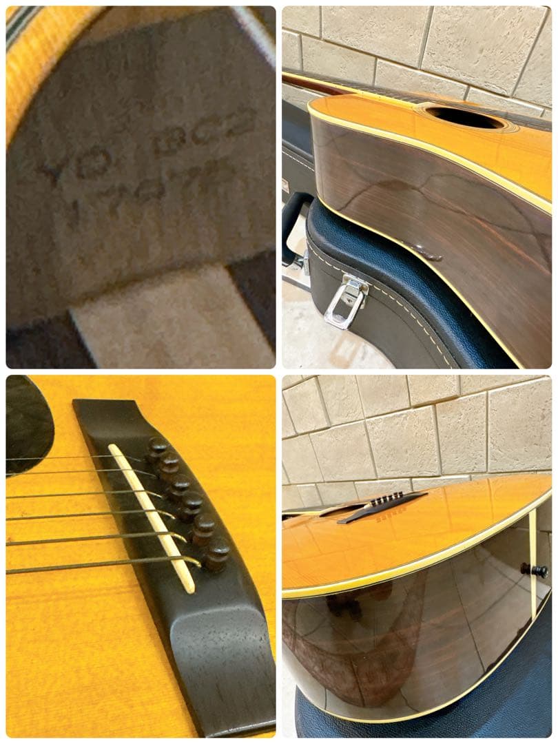 【極美品・純正ハードケース付】S.YAIRI YD302 アコギ ドレッドノート