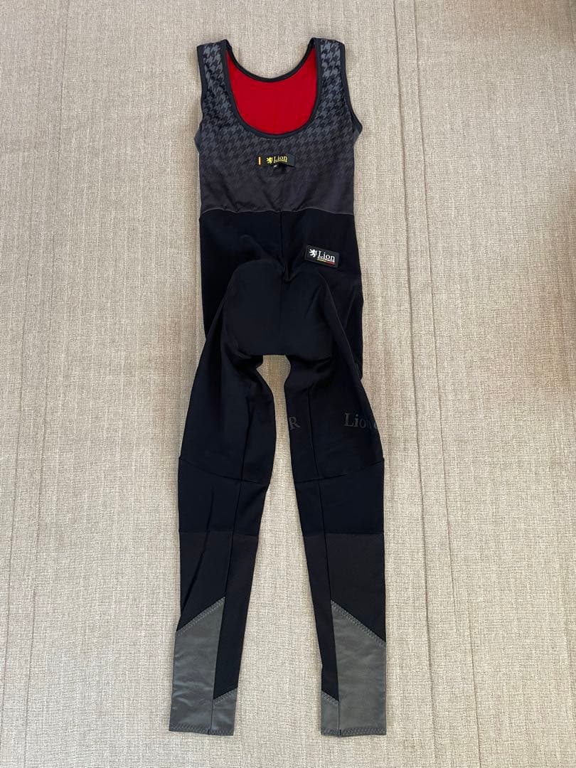 カペルミュール　レディース 36サイズ　裏起毛冬用　ビブタイツ