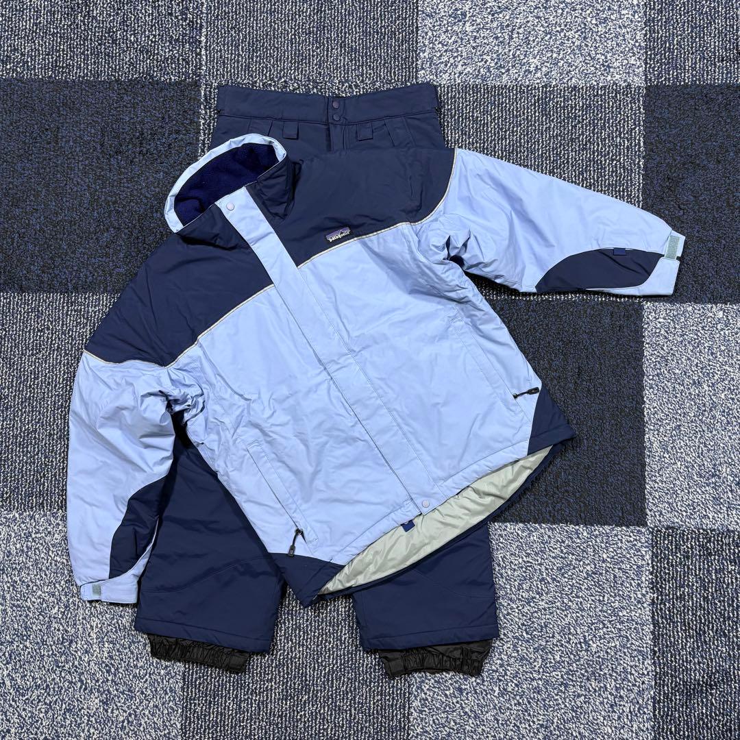 パタゴニア キッズ パウダースノー ウェア上下セット XL(150)