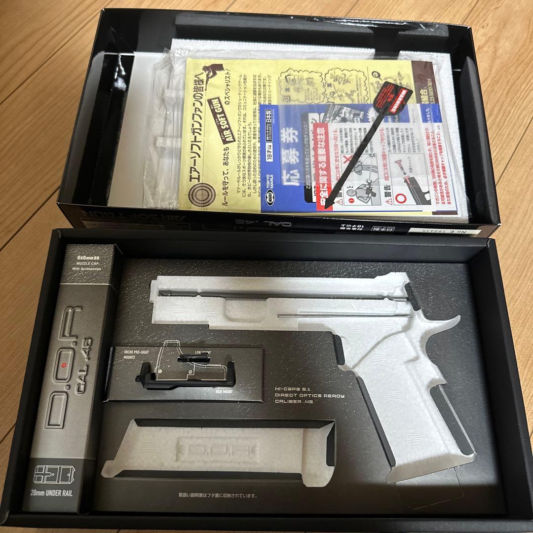 D.O.R CAL.45 ガスブローバック