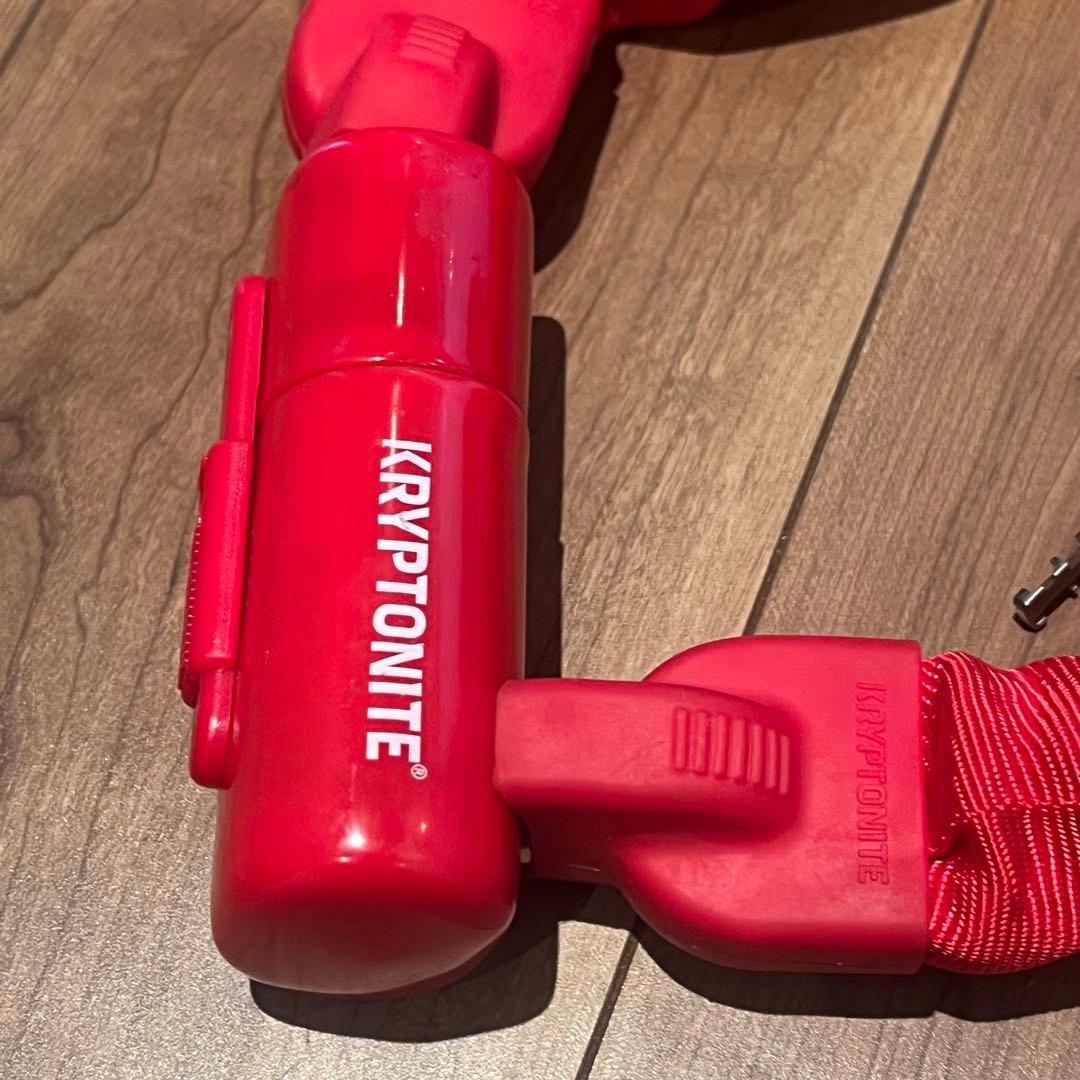 新品 Kryptonit x Supreme チェーンロック 自転車 バイク 鍵