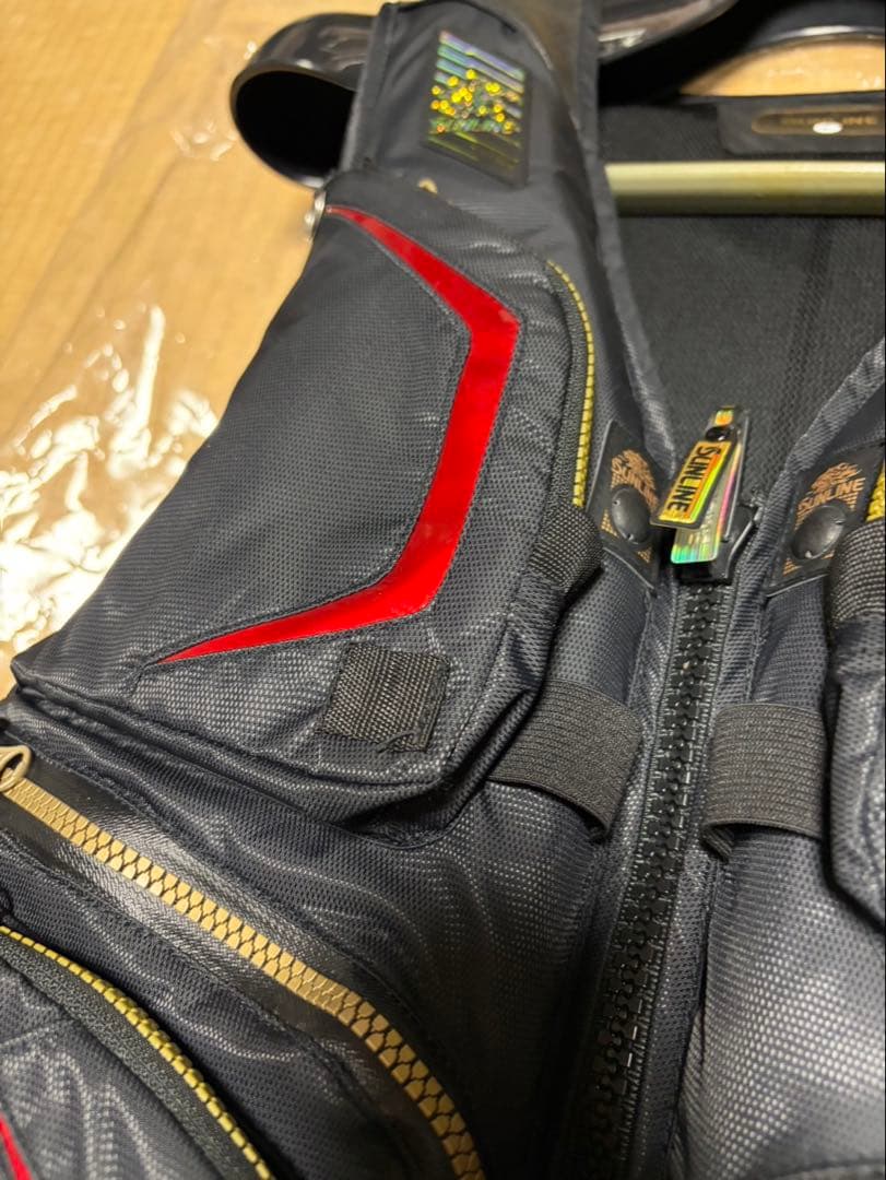 SUNLINE フィッシングベスト SPECIALIST ブラック