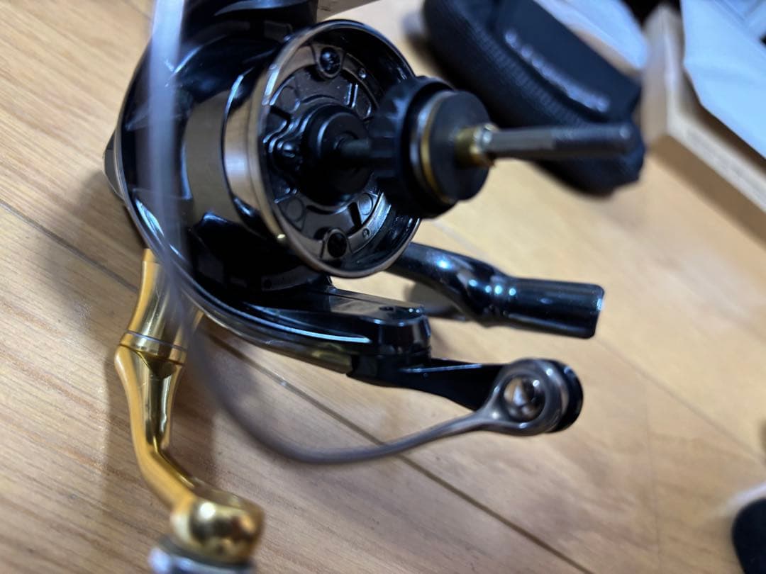 シマノ 14ステラ4000XG➕夢屋EVAラウンドハンドル