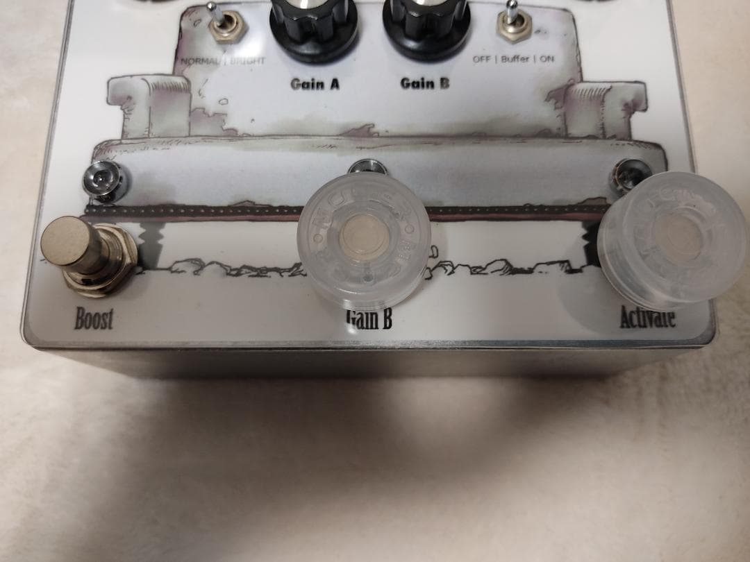 EarthQuaker Devices palisades 自作エフェクター